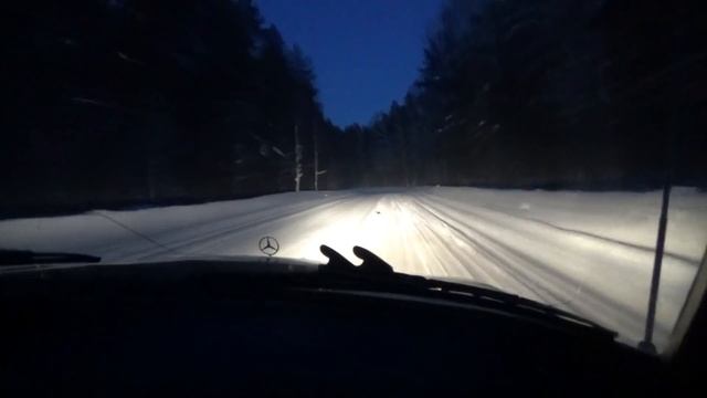Небольшая поездка на Мерседесе 123 2,4 D в Нечунаевку. смотреть онлайн