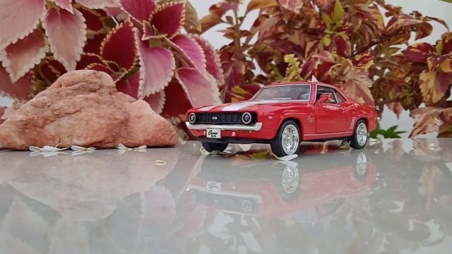 1969 Chevrolet Camaro SS 1/32 Diecast model by RMZ city смотреть онлайн