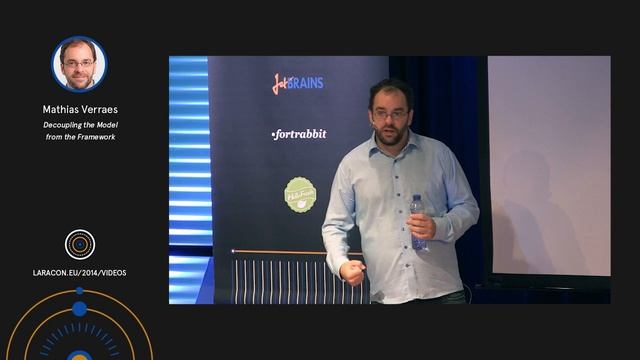Mathias Verraes - Decoupling the Model from the Framework at Laracon EU 2014 смотреть онлайн
