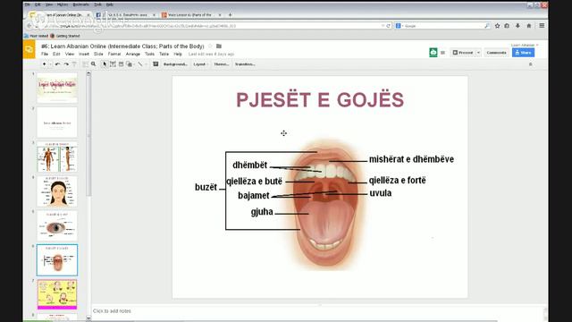 Audio Lesson 6: (Parts of the Body) смотреть онлайн