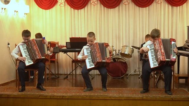 Ансамбль аккордеонистов смотреть онлайн