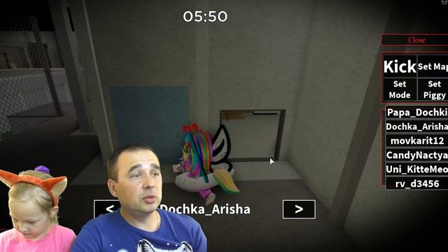 КТО сбежит от СВИНЬИ ПИГГИ получит ПРИЗ! ПОДПИСЧИКИ vs ПАПА ДОЧКА! Челлендж ВЫЖИВАНИЯ в Roblox Pigg смотреть онлайн