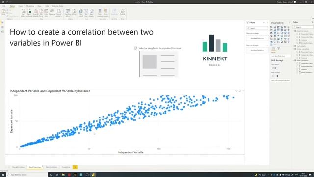 Correlation Coefficient in Power BI смотреть онлайн