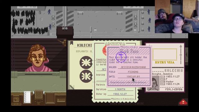 Papers, Please! with Kaltarn and Lirindaris смотреть онлайн