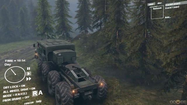 Tomcat Plays SpinTires смотреть онлайн