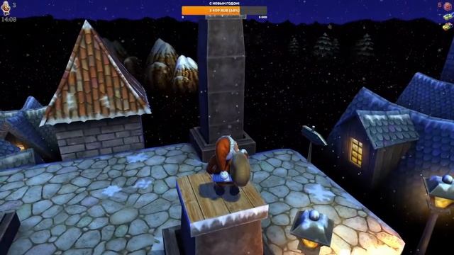 Santa Claus in Trouble HD. По хардкору в Новый Год смотреть онлайн