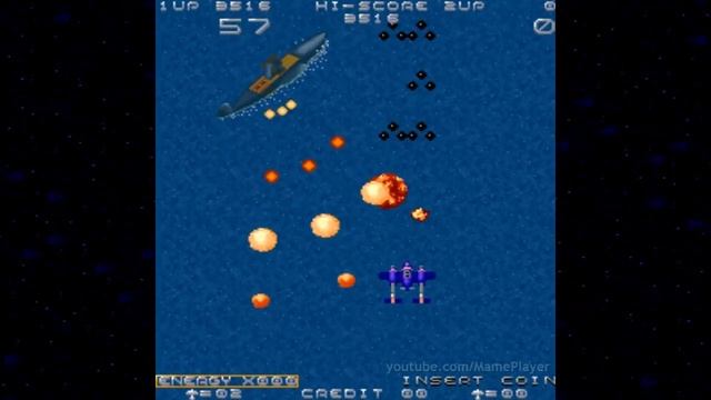 Sky Adventure 1989 Alpha Denshi Mame Retro Arcade Games смотреть онлайн