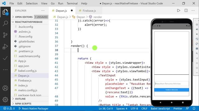 CRUD di React Native & Firebase | React Native Firebase Indonesia смотреть онлайн