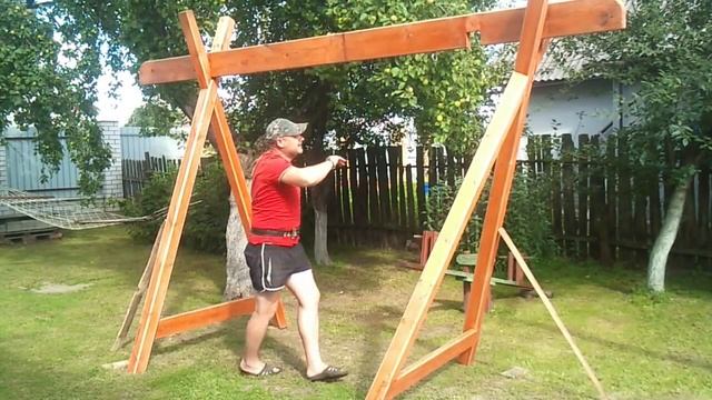 Садовые качели своими руками. Часть 2. Garden Swing Your Hands. Part 2.