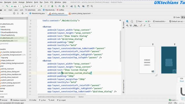 AlertDialog Box | Dialog Alerts | Custom Dialog Box in Android | Dialog Box in Android смотреть онлайн