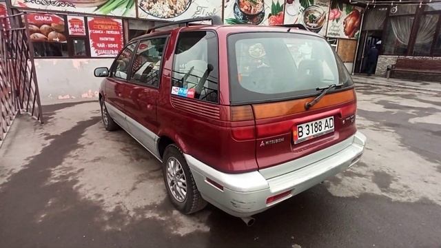 Mitsubishi Space Wagon 1998г. отзыв. продал свою ласточку. смотреть онлайн