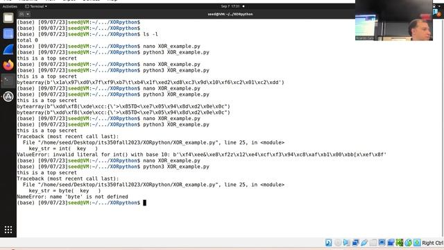 Python XOR operation for Cryptography смотреть онлайн