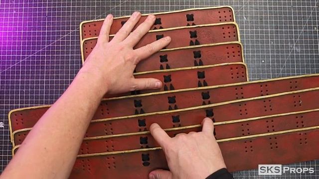 How to Make Samurai Armor out of Foam - Free Templates - Samurai Cosplay Armor Part 4 смотреть онлайн