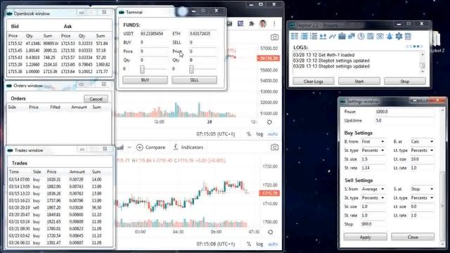 Обзор новой версии торгового робота Stepbot 2.1 для торговли криптовалютой. смотреть онлайн