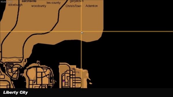 GTA 3 - Map Menu / Radar in Pause Menu (Mod)