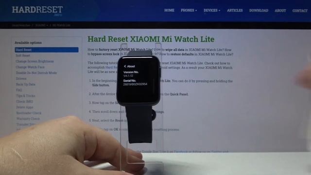 How to Locate Serial Number in XIAOMI Mi Watch Lite – Verify SN Info смотреть онлайн