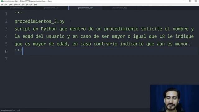 ? 26. PROCEDIMIENTOS EN PYTHON | Curso Python desde cero (para principiantes) ? смотреть онлайн