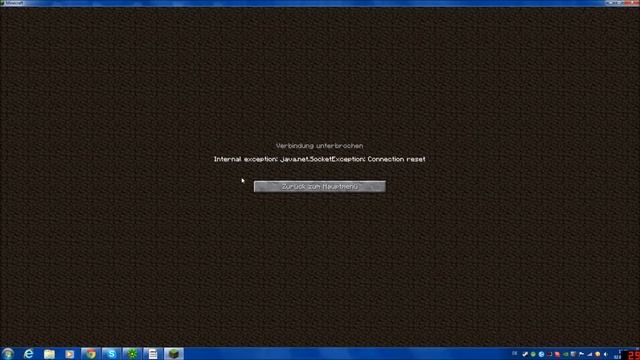 Hilfe! Minecraft Fehlermeldung Connection reset смотреть онлайн