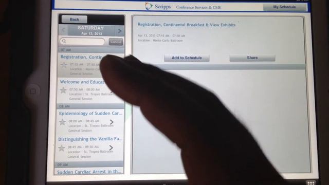 Overview of Scripps Conference Services & CME App Using an iPad смотреть онлайн