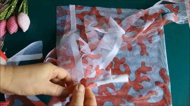 Как самим из тюля сшить мочалку. смотреть онлайн