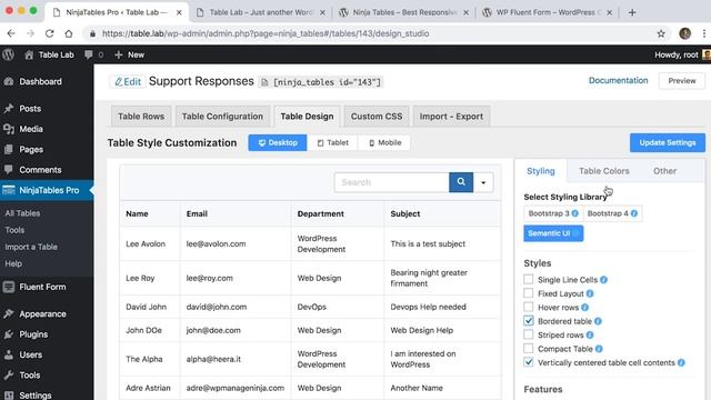 Import Contact Form Entry Data to WordPress Tables (WP Fluent Form-Ninja Tables Integration) смотреть онлайн