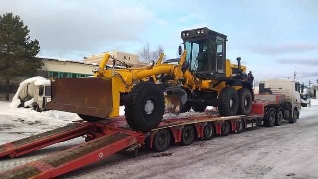 Выдача автогрейдера ДЗ-98В после капитального ремонта. смотреть онлайн