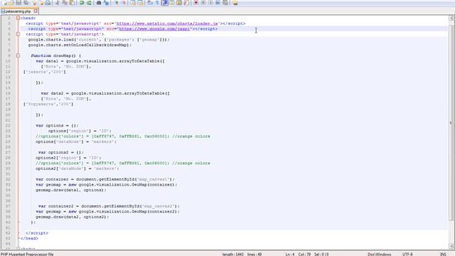 Multiple Google Geo Chart On One Page