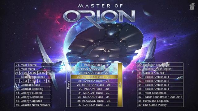 Master of Orion Soundtrack (OST, 49 Tracks) Conquer the Stars смотреть онлайн