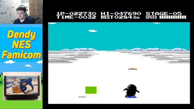 Японские игры. Antarctic Adventure (№384) смотреть онлайн