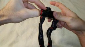 Светодиодный налобный фонарь с подзарядкой YYC-101-2 - обзор