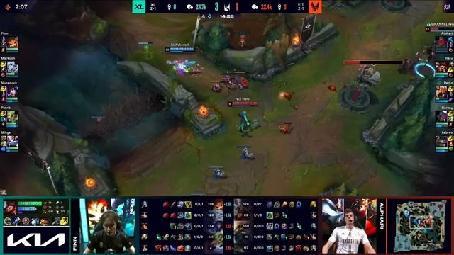 TEAM VITALITY VS EXCEL - JORNADA 4 - LEC - VERANO 2022 - LEAGUE OF LEGENDS смотреть онлайн