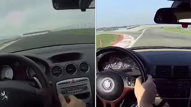 Peugeot 308 vs Bmw 330ci @ Istanbul Park смотреть онлайн