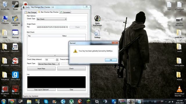 How to Change Your ArmA 2/DayZ CD Key using Darky's Key Changer смотреть онлайн
