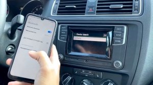 Volkswagen Jetta & Passat: подключение телефона по Bluetooth к магнитоле с маленьким экраном