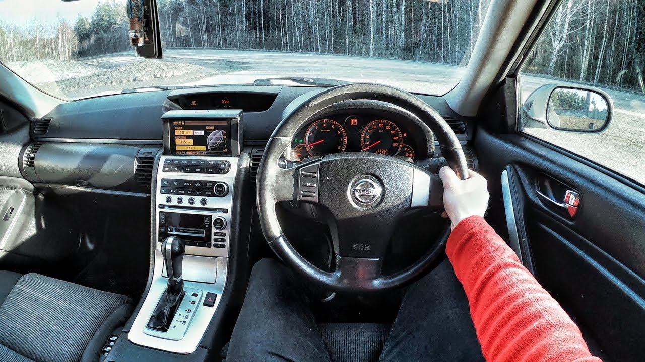 2006 Nissan Skyline V35 2.5 AT - POV TEST DRIVE смотреть онлайн