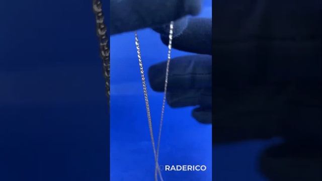 Raderico нонна золото цепь 2мм смотреть онлайн