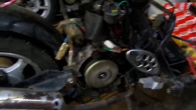 Запуск двигателя 139QMB