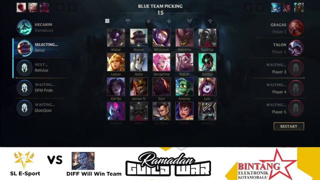 STARLIGHT E-Sport Ramadhan War Guild - League of Legends Wild Rift Indonesia смотреть онлайн