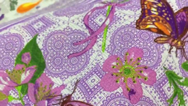 Вафельное полотно "Лавандовый микс-полосы" ш.1.5м, хлопок-100% АРТ 17505 смотреть онлайн