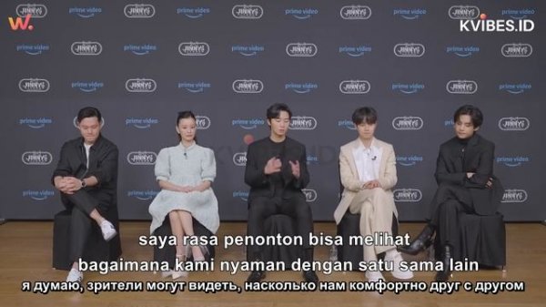 Интервью команды Seojin's с Ви (V) BTS для Kvibes /Interview Cast Jinny's Kitchen [rus.sub/рус.саб]