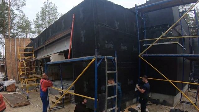 #roofsquad - Вентилируемый Фасад Из Сланца. Монтаж Сланца Киев смотреть онлайн