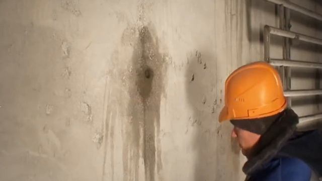 Гидроизоляция пожарного резервуара ТРЦ ОКЕЙ