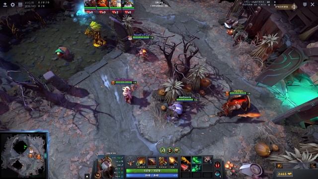 Прохождение Аганима. Сложность Ученик. Dota2 смотреть онлайн