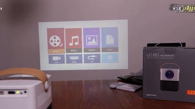 Apeman: LC450 Mini Portable 1080P Digital Projector | Best Budget Indoor/Outdoor Projector [REVIEW] смотреть онлайн