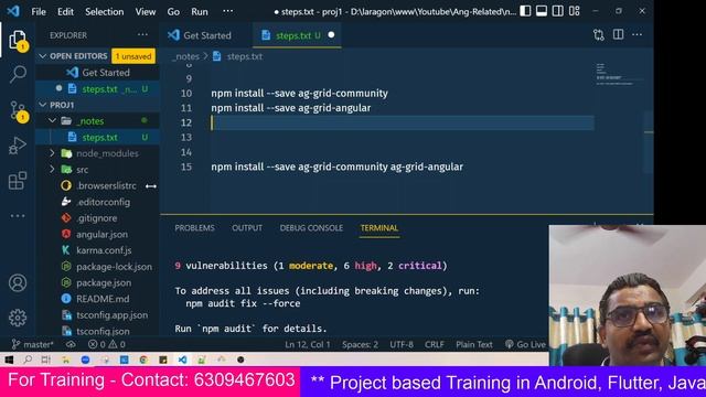 AG GRID TUTORIALS IN TELUGU смотреть онлайн