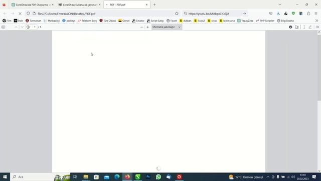 CorelDraw Kullanarak çalışmamızı PDF Olarak Kaydedelim Veya PDF Dosyalarını CorelDRAWda Açalım смотреть онлайн