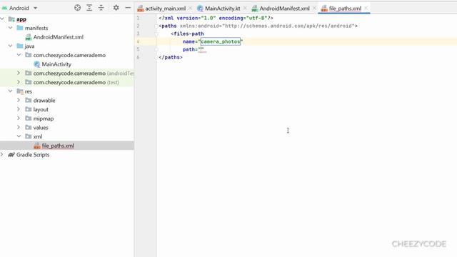 Android Capture Image From Camera Programmatically | File Provider | CheezyCode (Hindi) смотреть онлайн