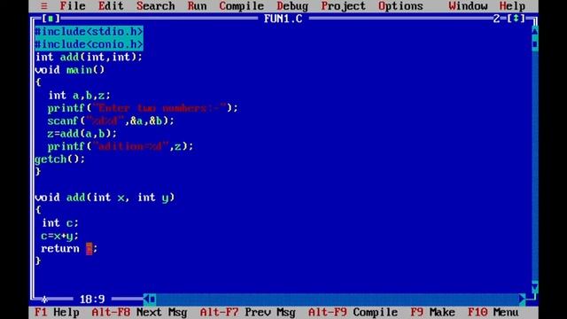 C Programming Tutorial For Beginners | 12.Function in C Programming | With argument With return typ смотреть онлайн