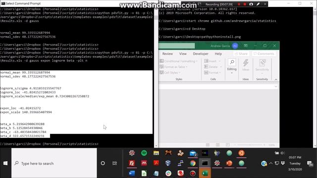 Fit Probability Distributions to Data (normal, lognormal, exponential, etc) using Python смотреть онлайн