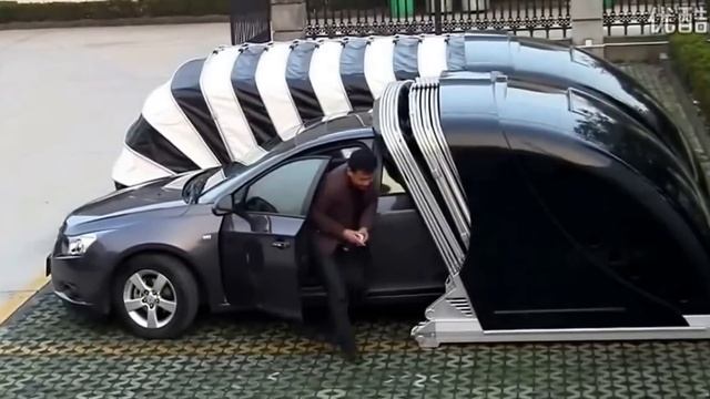 Китайский гараж-ракушка смотреть онлайн